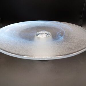Kosta Boda art glass UHV "Mine" Series cake stand